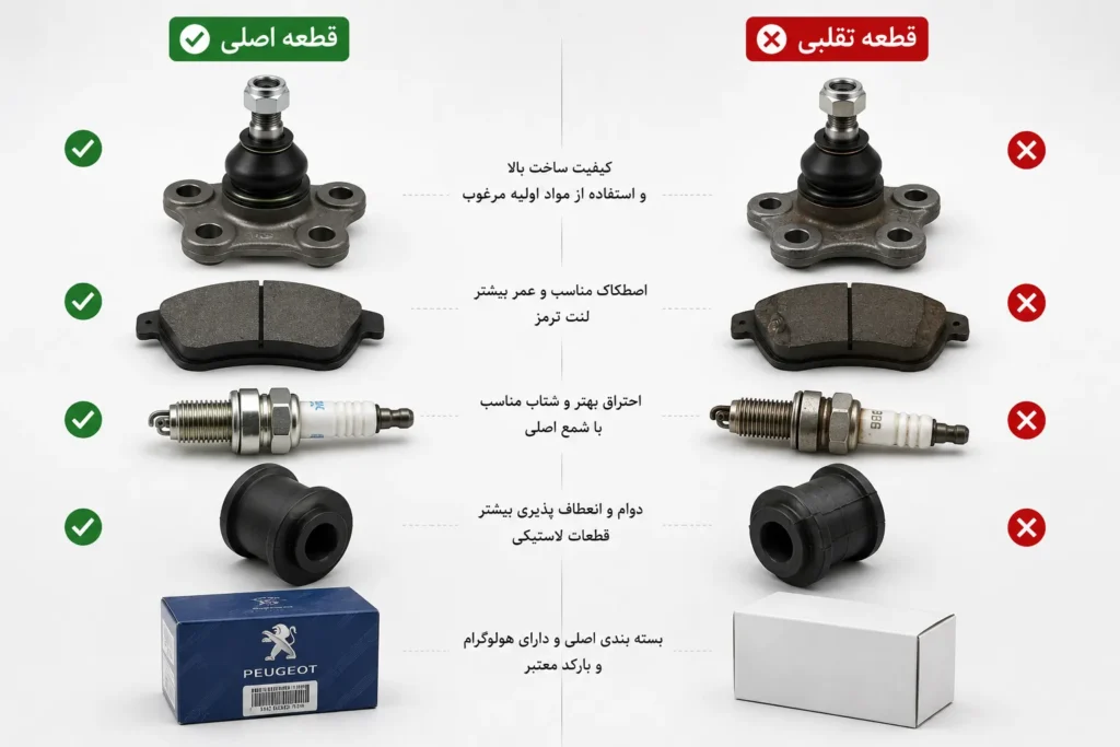 راهنمای کامل خرید لوازم یدکی پژو 206 | هر آنچه قبل از خرید باید بدانید 5 uy peugeot 206 parts online4